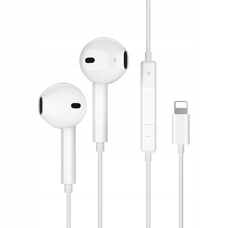 Jellico EP2A Lightning Wired Headphones with Microphone 1.2M White