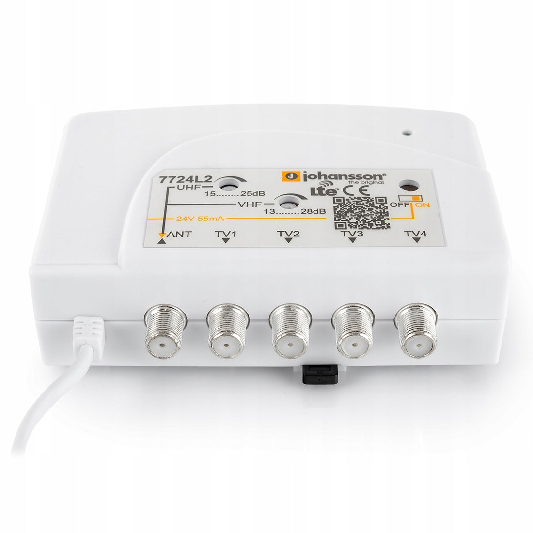 Johansson 7724L2 28dB 1/4 5G/LTE amplifier Brand Johansson