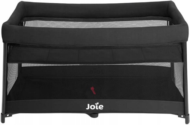 Joie Amigo 120 Folding Travel Cot for Baby | Shale Packaging status original