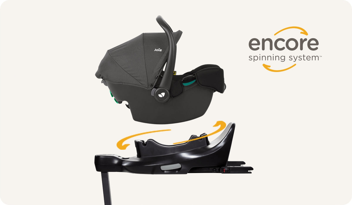 Joie I-SNUG 2 CASHEW Car seat from birth to 75 cm, up to approx. 12msc Packaging status original