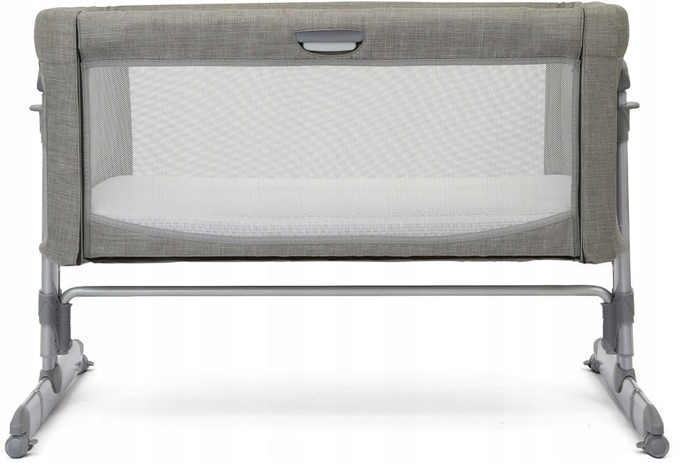 Joie Roomie Glide Baby Crib With Rocking Function Foggy Grey