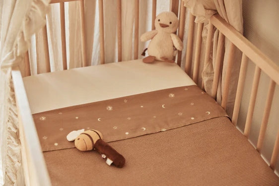 Jollein Bee Soft Rattle for Babies and Children Color beige