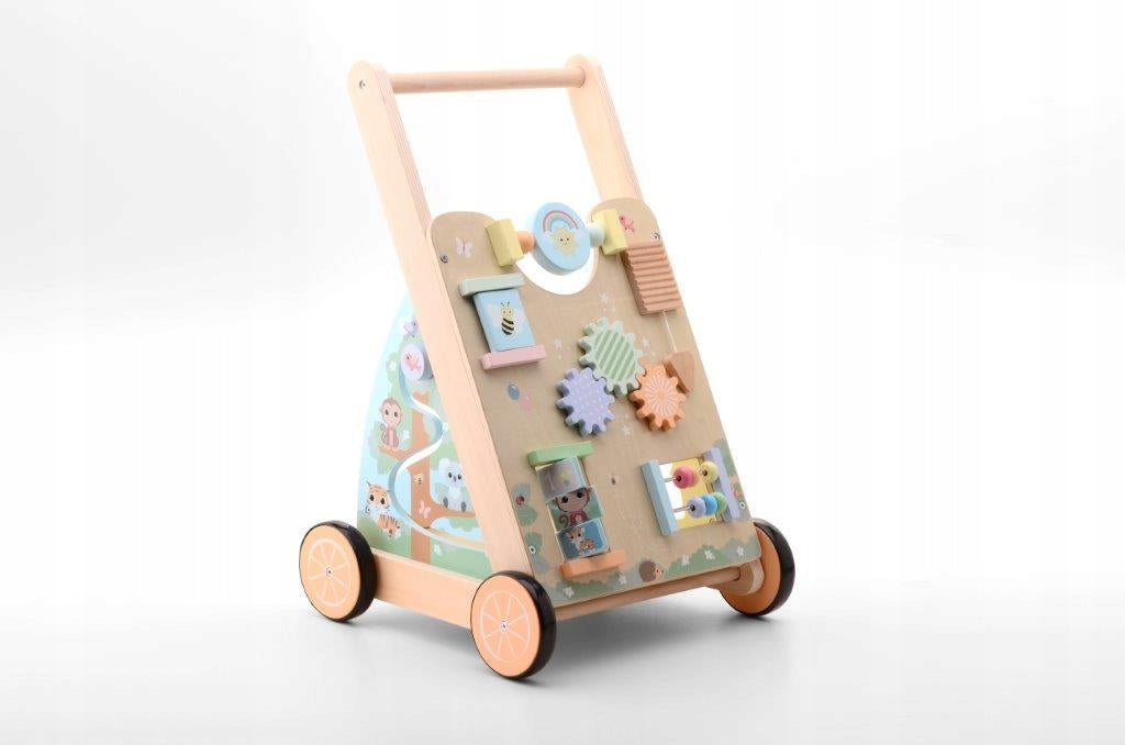 Joueco Wooden walker pusher The Wildies Family Manufacturer code 80102
