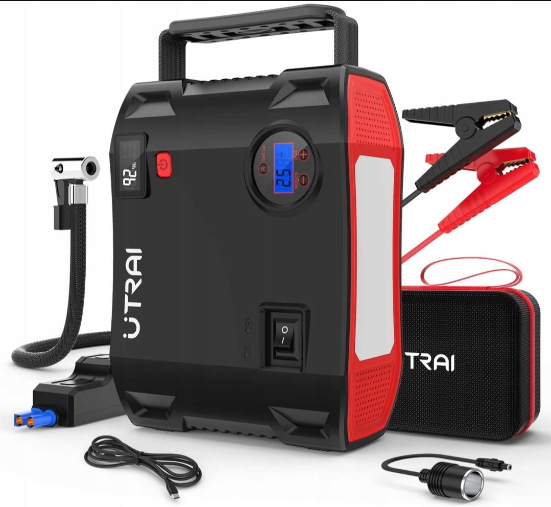 Jstar 5 UTRAI Car Emergency Starter Compressor booster 2000A