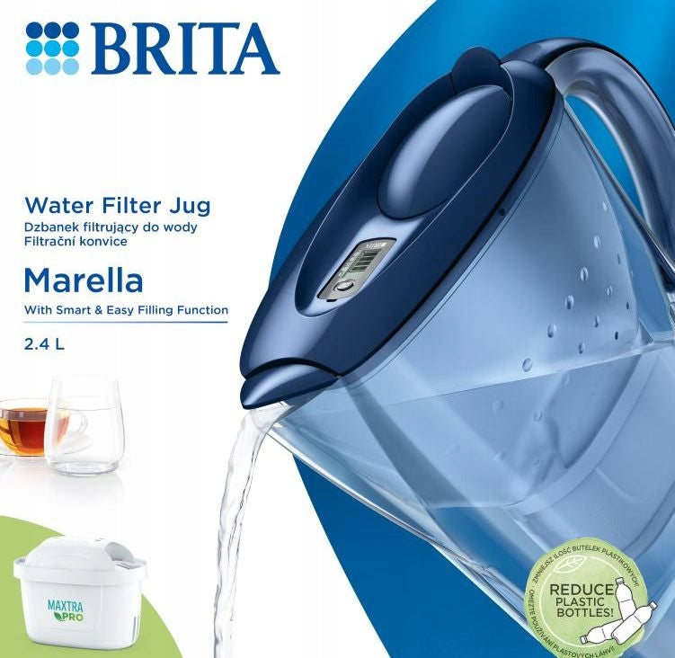 Jug Brita Marella Cool 2,4l blue with Maxtra PRO cartridge
