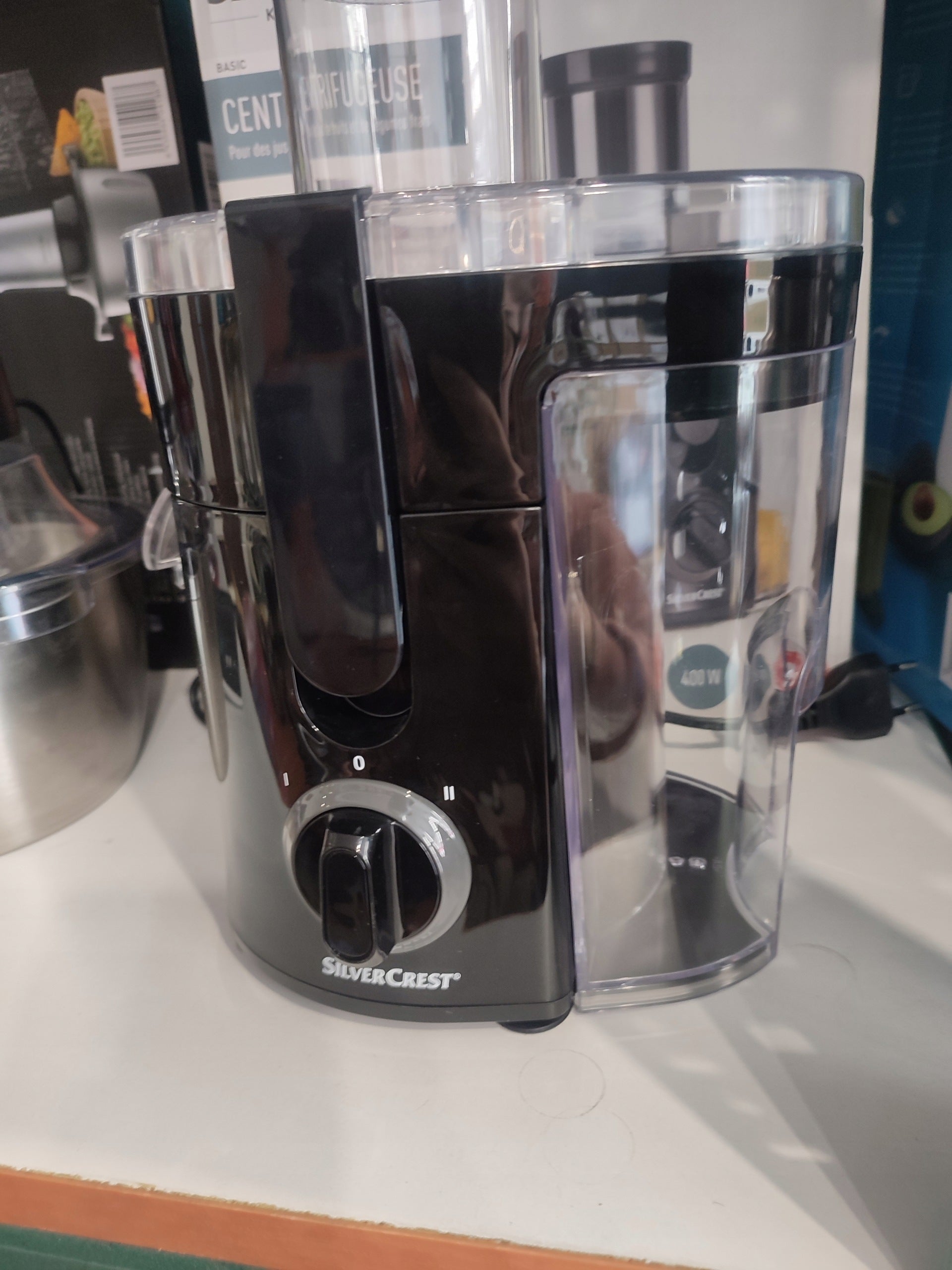 Juicer 400w Silver Crest Manufacturer code _2401
