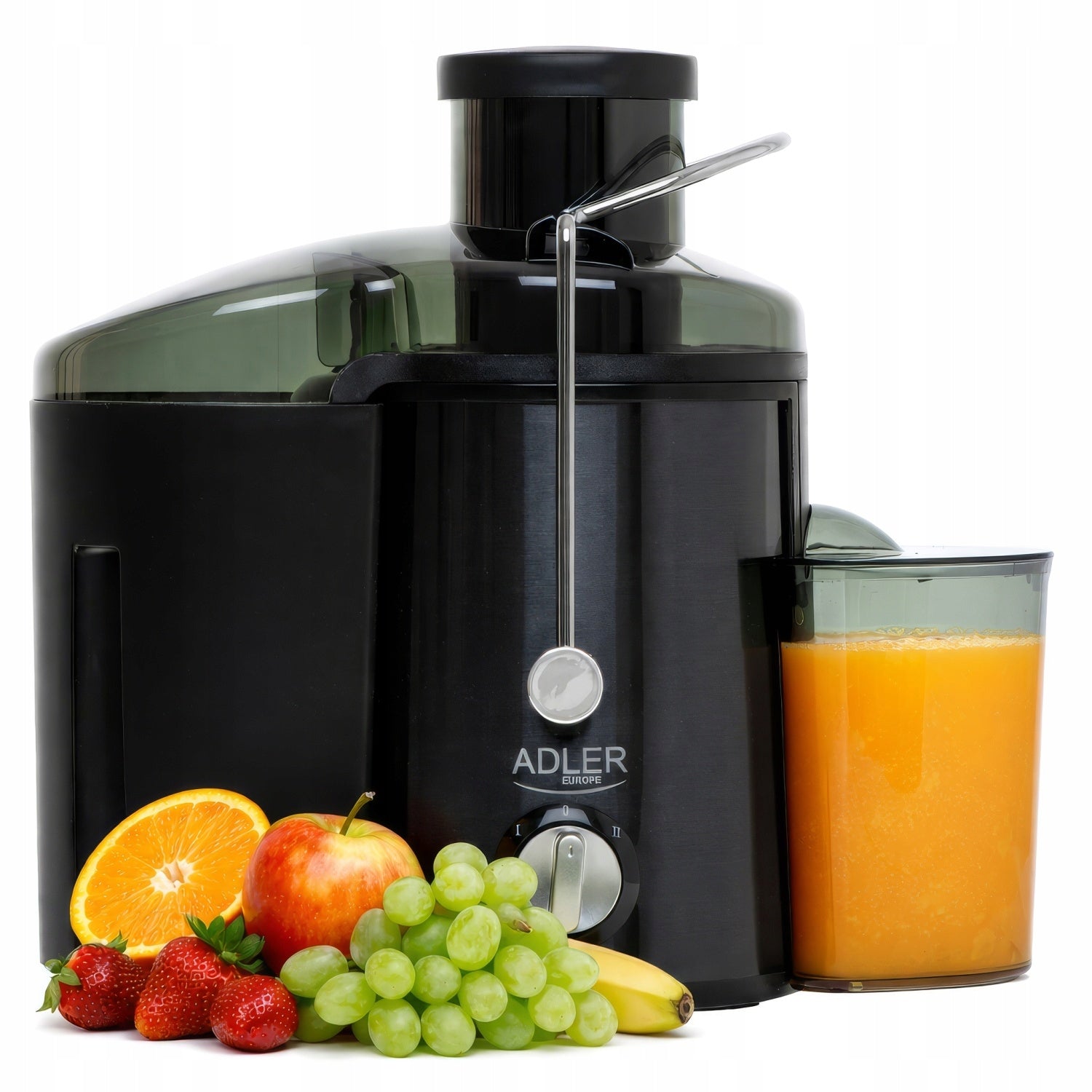 Juicer 800W for fruit juices Titanium blades Adler