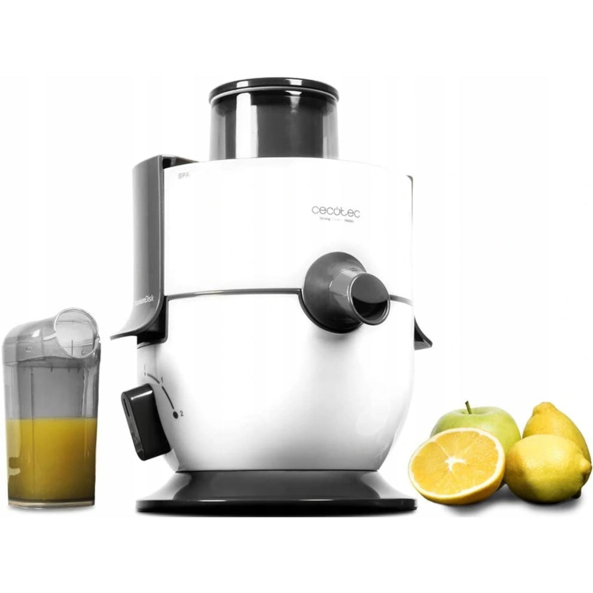 Juicer Cecotec StrongTitanium 19000 White 650W 19000 rpm Manufacturer code 04080