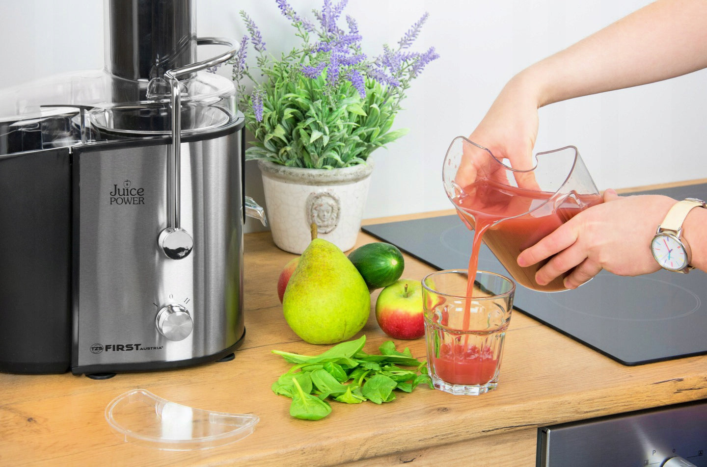 Juicer First Austria 5206-2 silver/grey 800 W Brand First Austria