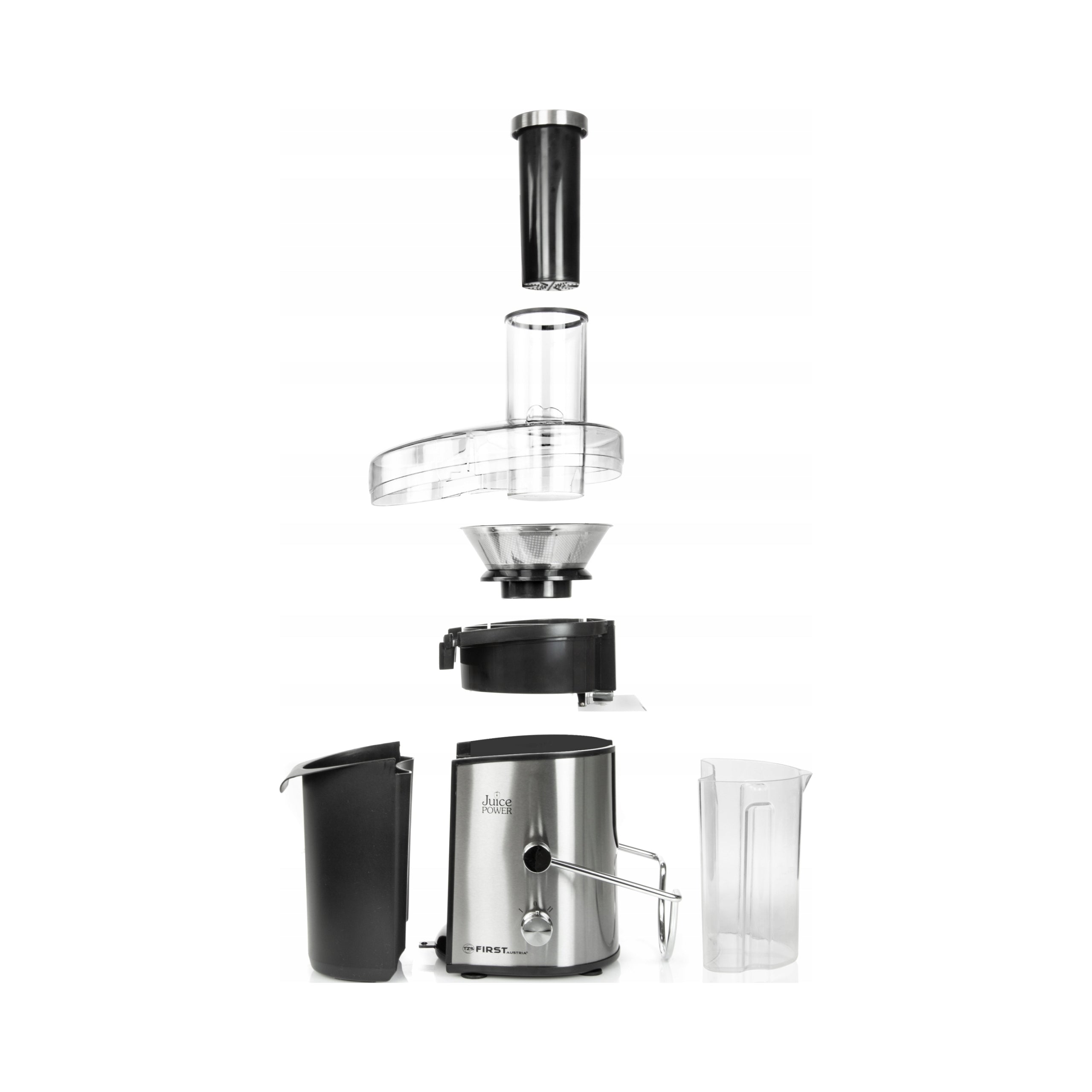 Juicer First Austria 5206-2 silver/grey 800 W