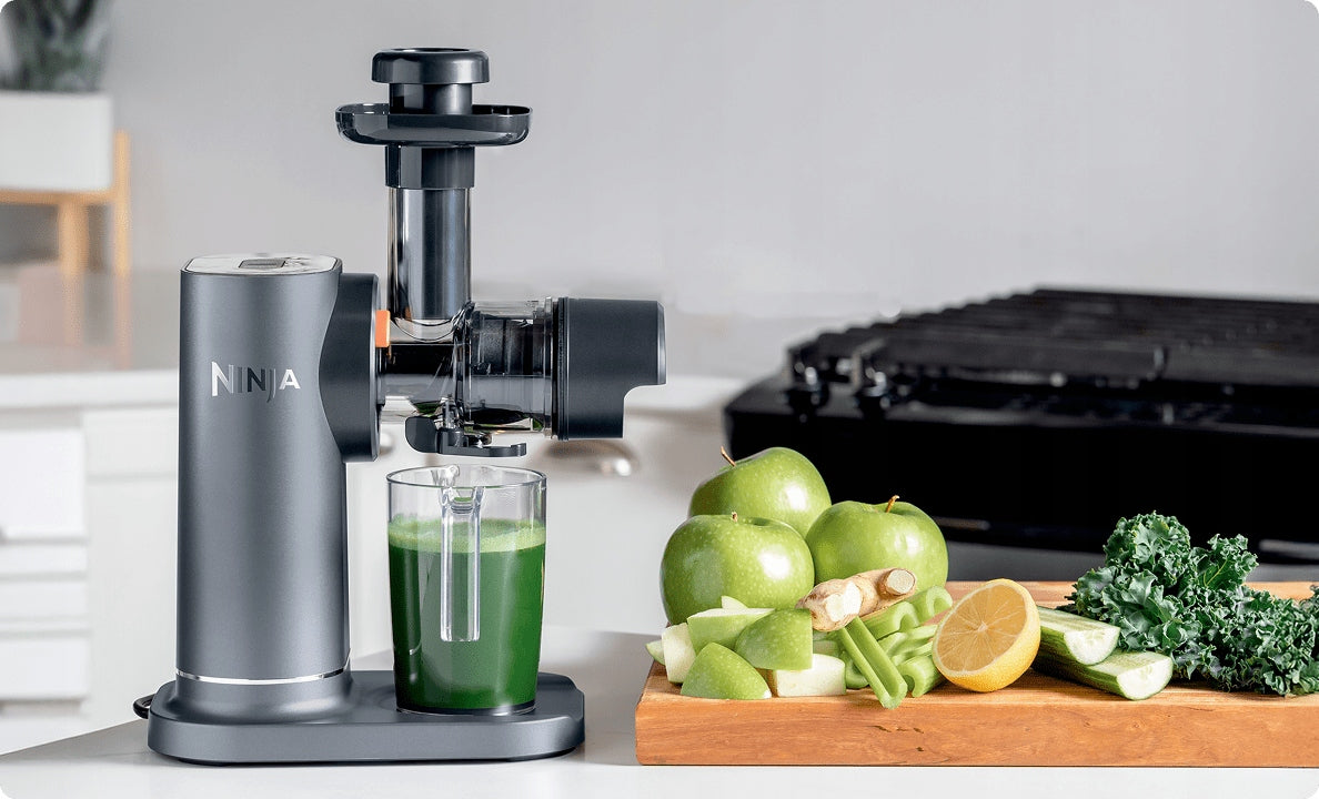 Juicer Ninja JC151EU, 1.1 l, Grey OUTLET Packaging status original