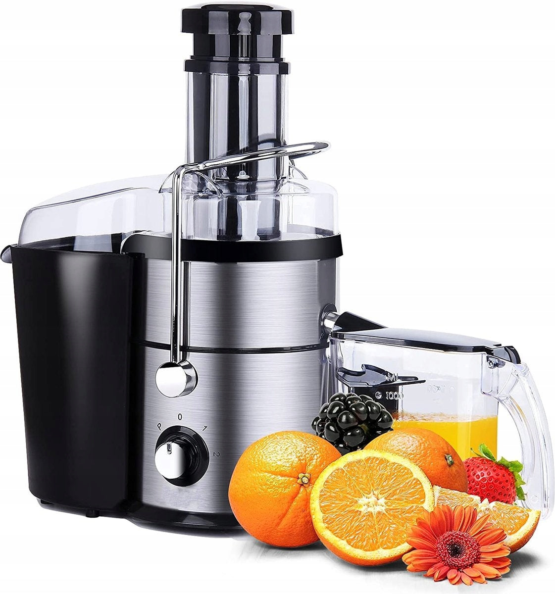 Juicer Royalty Line pj19002 silver/grey 1000 W
