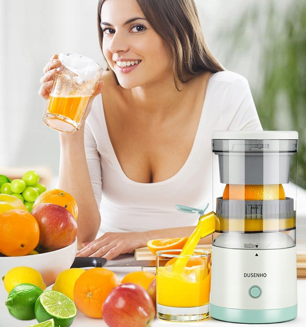 Juicer citrus juicer wireless USB rechargeable 45W 0,35l Manufacturer code WYCISKARKA DO CYTRUSÓW BEZPRZEWODOWA