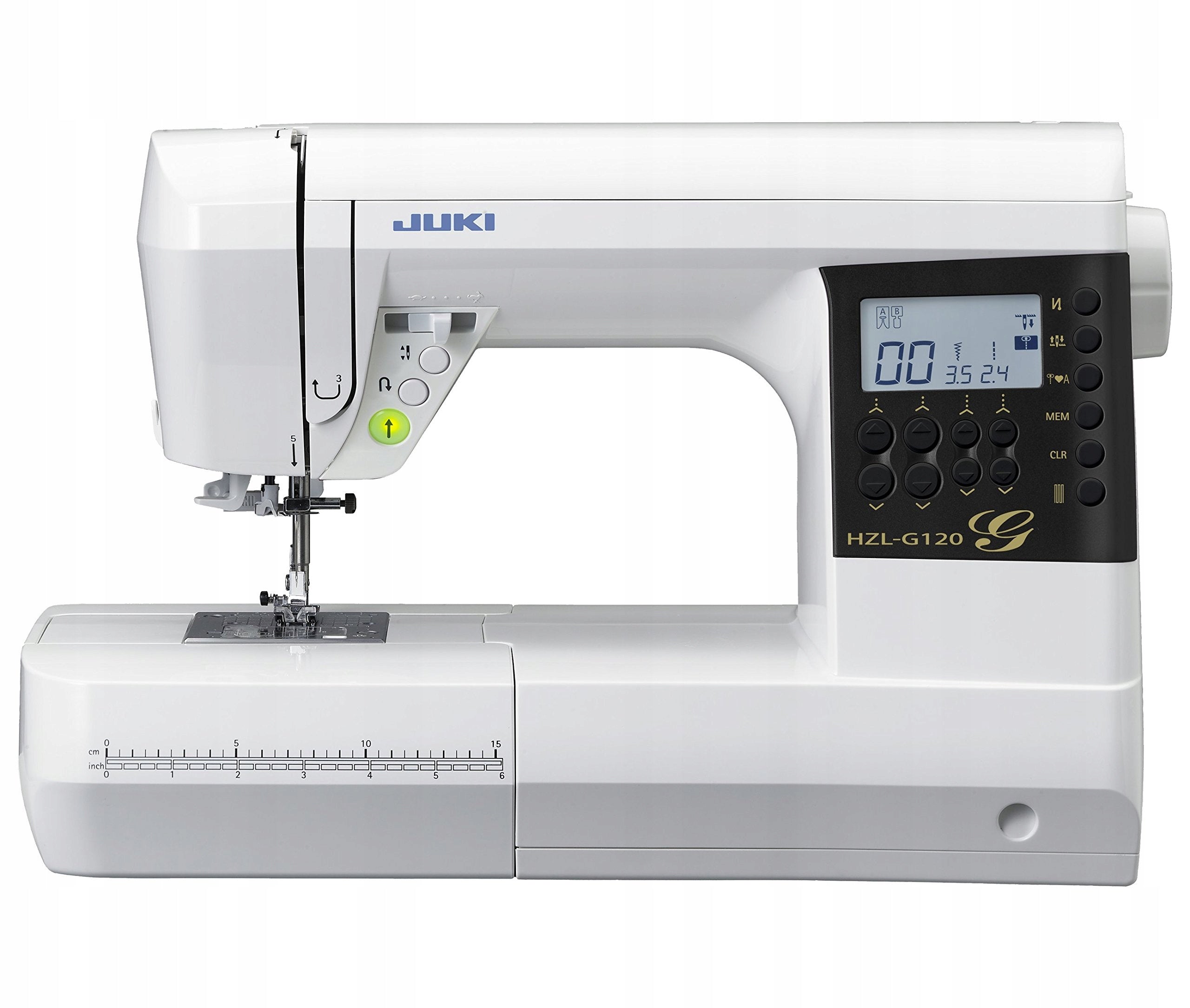 Juki HZL-G120 Electronic sewing machine metal white 445 x 223 x 292cm