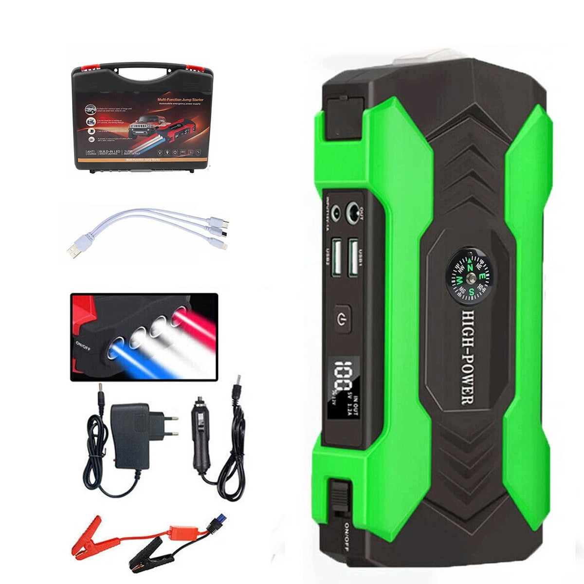 Jump Starter Booster 99800 mAh Powerbank Car Starter Device