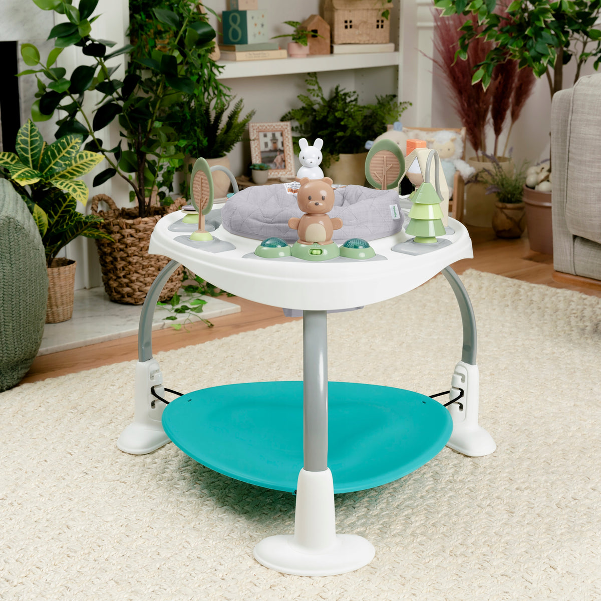 Jumper and Educational Table 11 interactive activities Ingenuity Brand Ingenuity