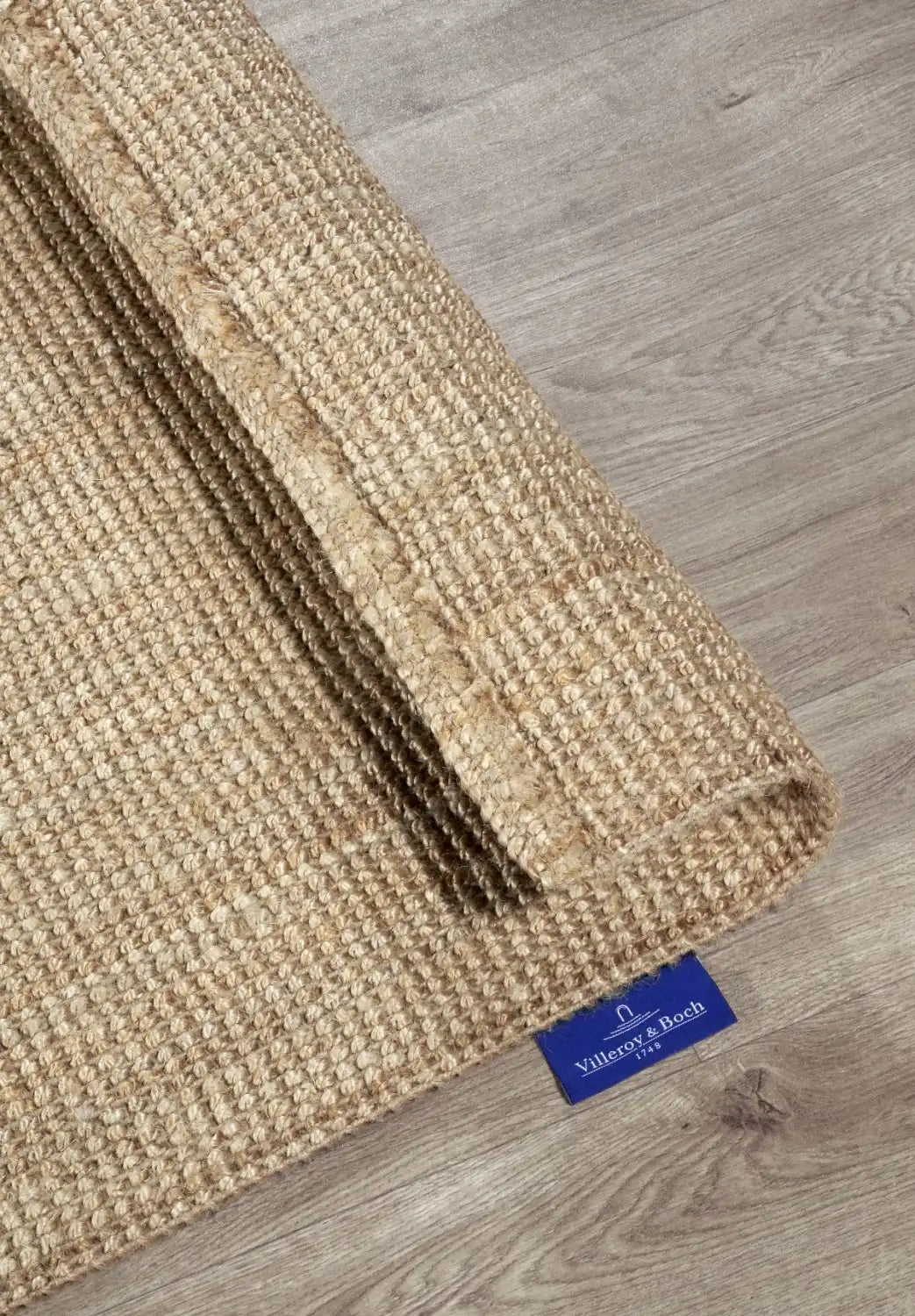 Jute walkway for living room 80x200cm, natural beige jute walkway Packaging status original