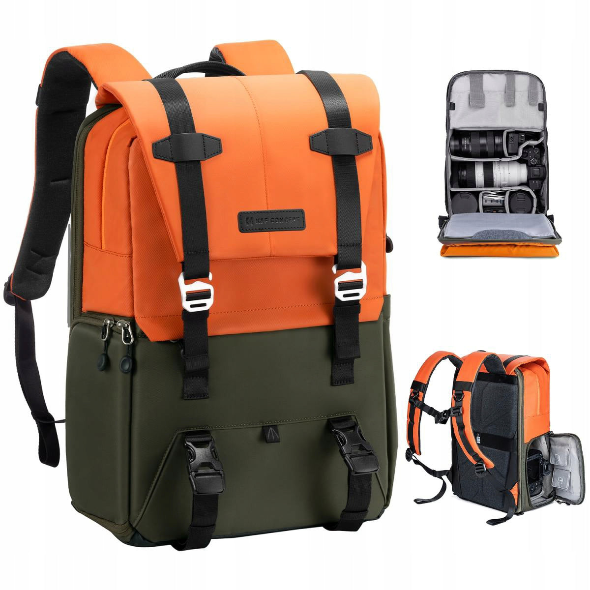 K&F City Photo Backpack 20L for Travel Camera Waterproof PRO