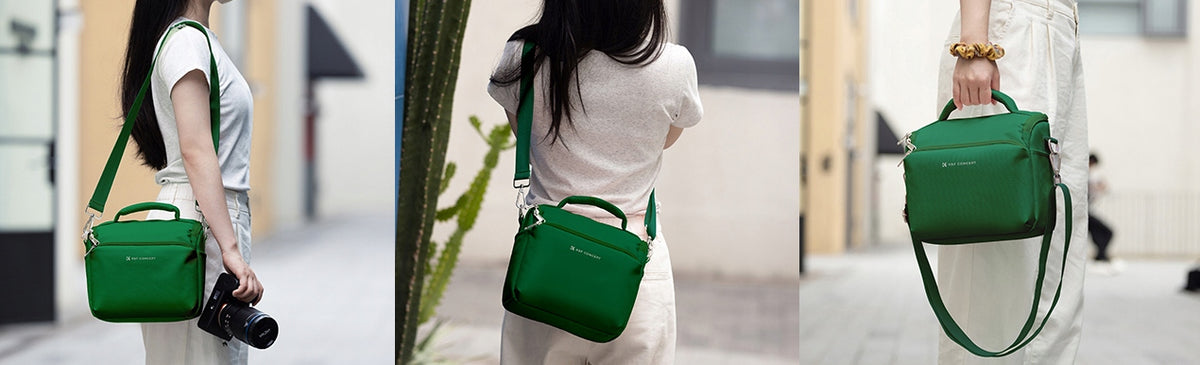 K&F Drone Camera Photo Bag Shoulder Green EAN (GTIN) 6942052537339