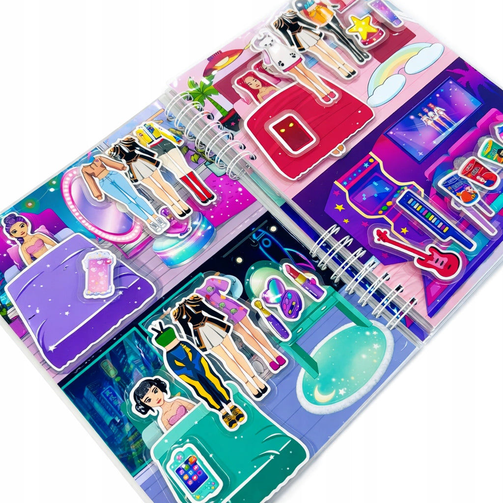 K-POP Demon Hunters Velcro Game Montessori Busy Book Educational Gift Brand no brand