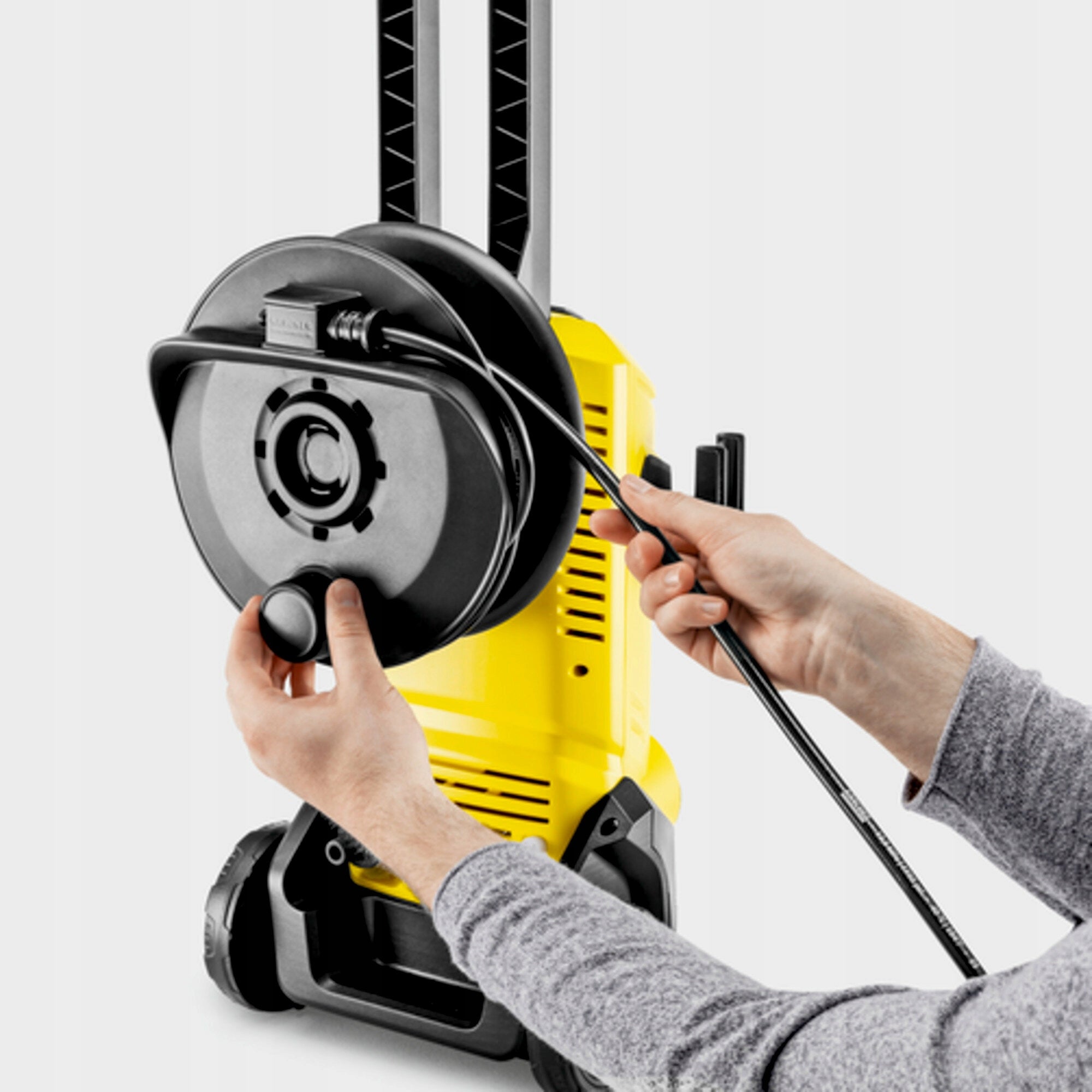 K3 Premium Karcher Pressure Washer for Terrace Paving Stones HOSE DRUM Brand Kärcher