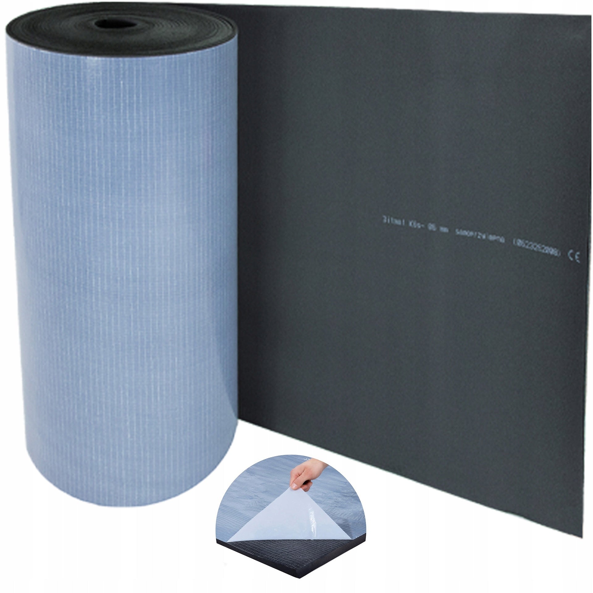 K6s SOUNDPROOFING MAT ACOUSTIC FOAM 350x100 cm thermo damping insulation