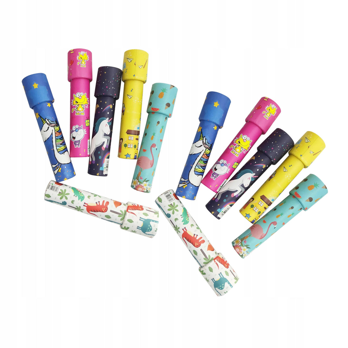 KALEIDOSCOPE FOR CHILDREN EDUCATIONAL TOY TELESCOPE COLORFUL SLIDES