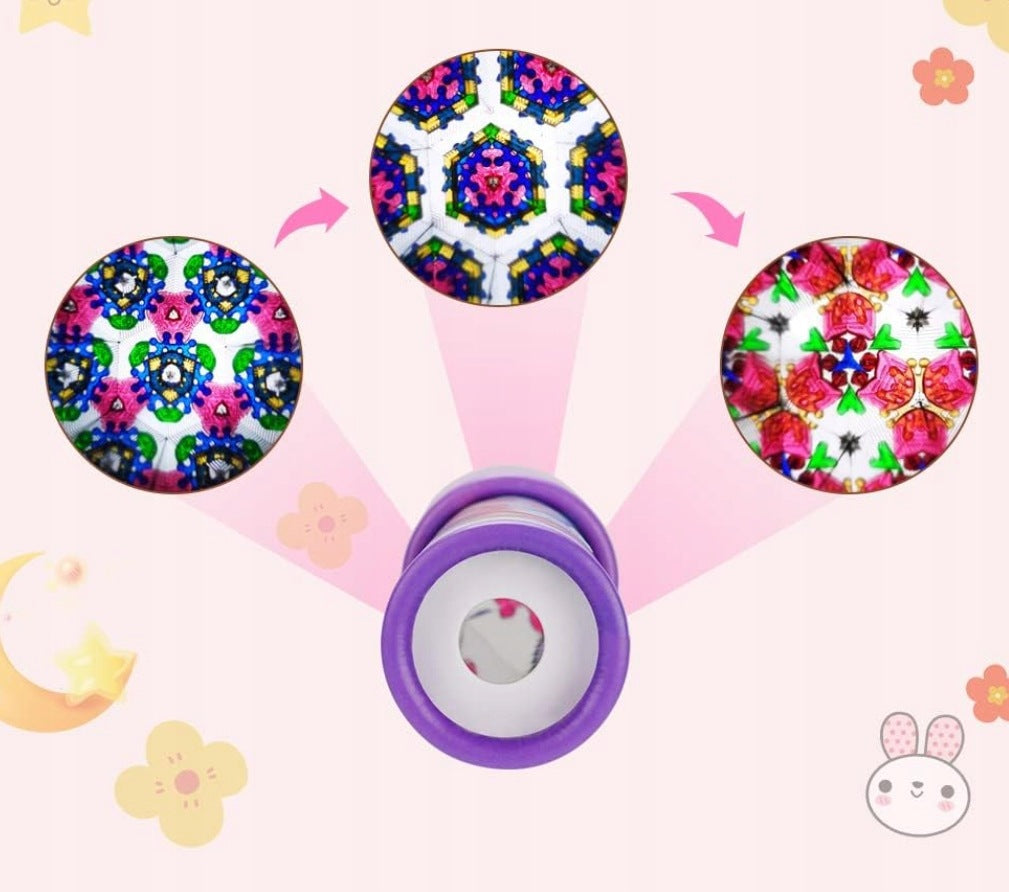 KALEIDOSCOPE SET OF COLORFUL KALEIDOSCOPES FOR CHILDREN 12 PIECES Manufacturer code KALEJDOSKOP ZESTAW 12 SZTUK DLA DZIECI KOLORY