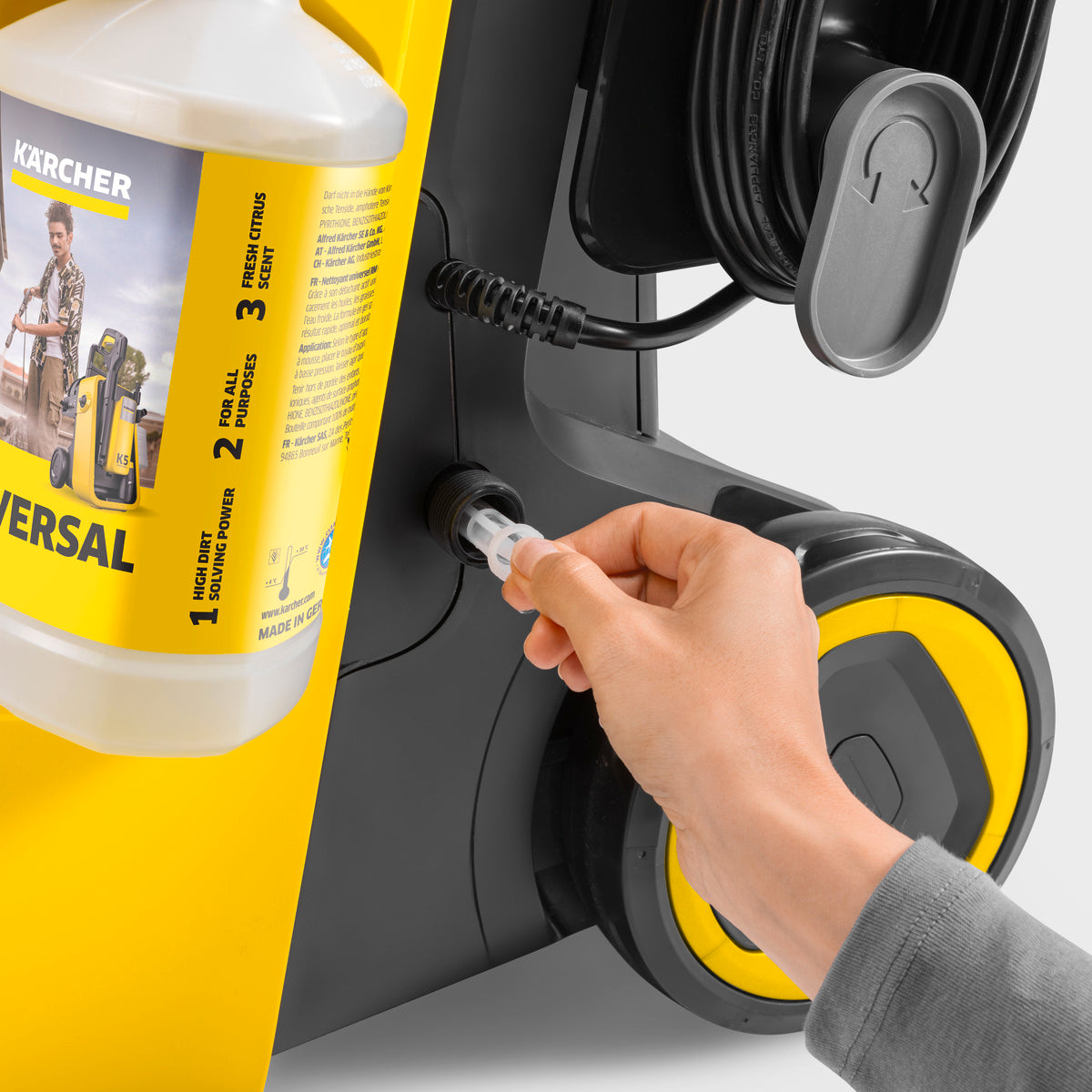 KARCHER K 7 COMFORT PREMIUM 180 BAR QUICK CONNECT PRESSURE WASHER 2026 Pump type made of aluminum