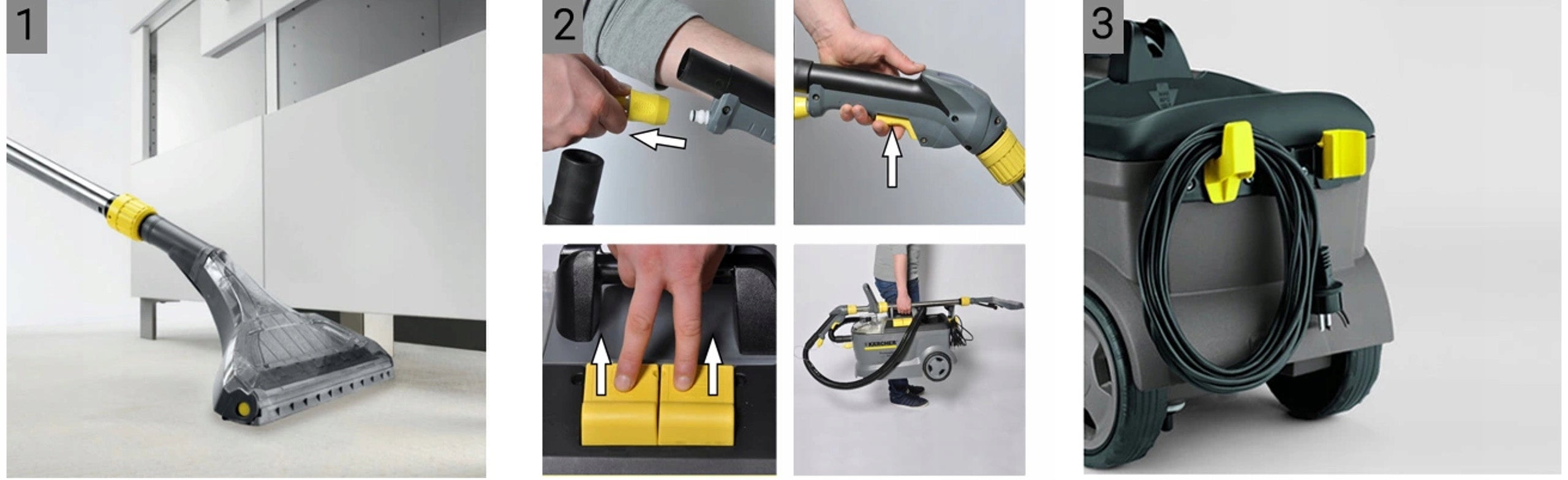 KARCHER PUZZI 10/2 Washing Vacuum Cleaner 1250 W For Upholstery Carpets EAN (GTIN) 4039784948136