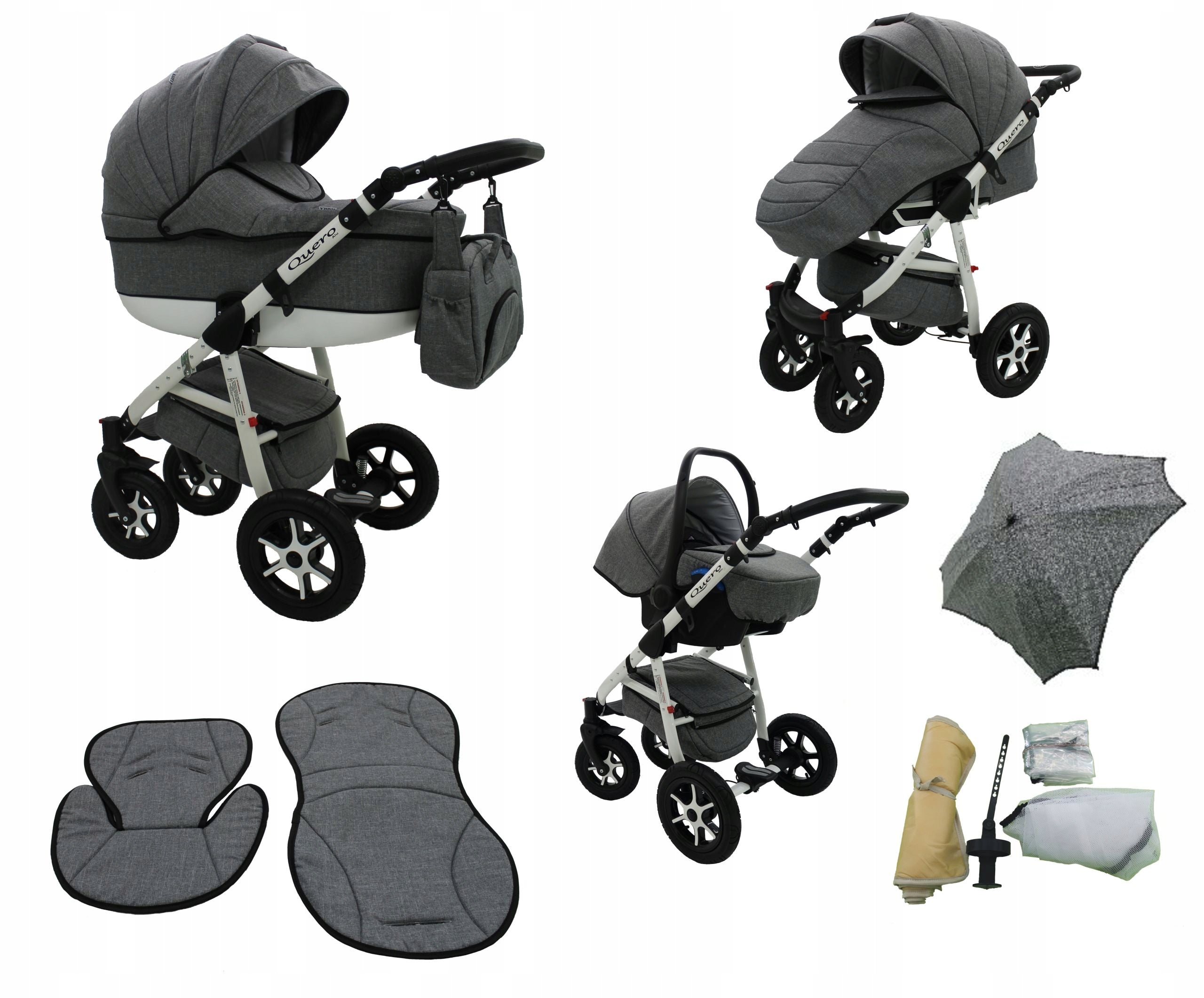 KAREX TROLLEY QUERO 3IN1 ALU DEEP SEAT 13 KG