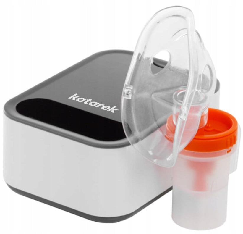 KATAREK Compressor nebulizer INHALATOR with timer 1 piece Batteries included no