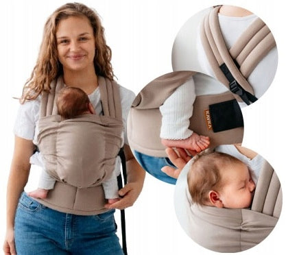 KAVKA NEST ERGONOMIC BABY CARRIER WITH 0+ ADJUSTMENT
