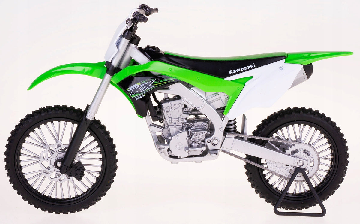 KAWASAKI KX 250F MODEL CROSS WELLY MOTORCYCLE 1:10 Manufacturer code 62813W