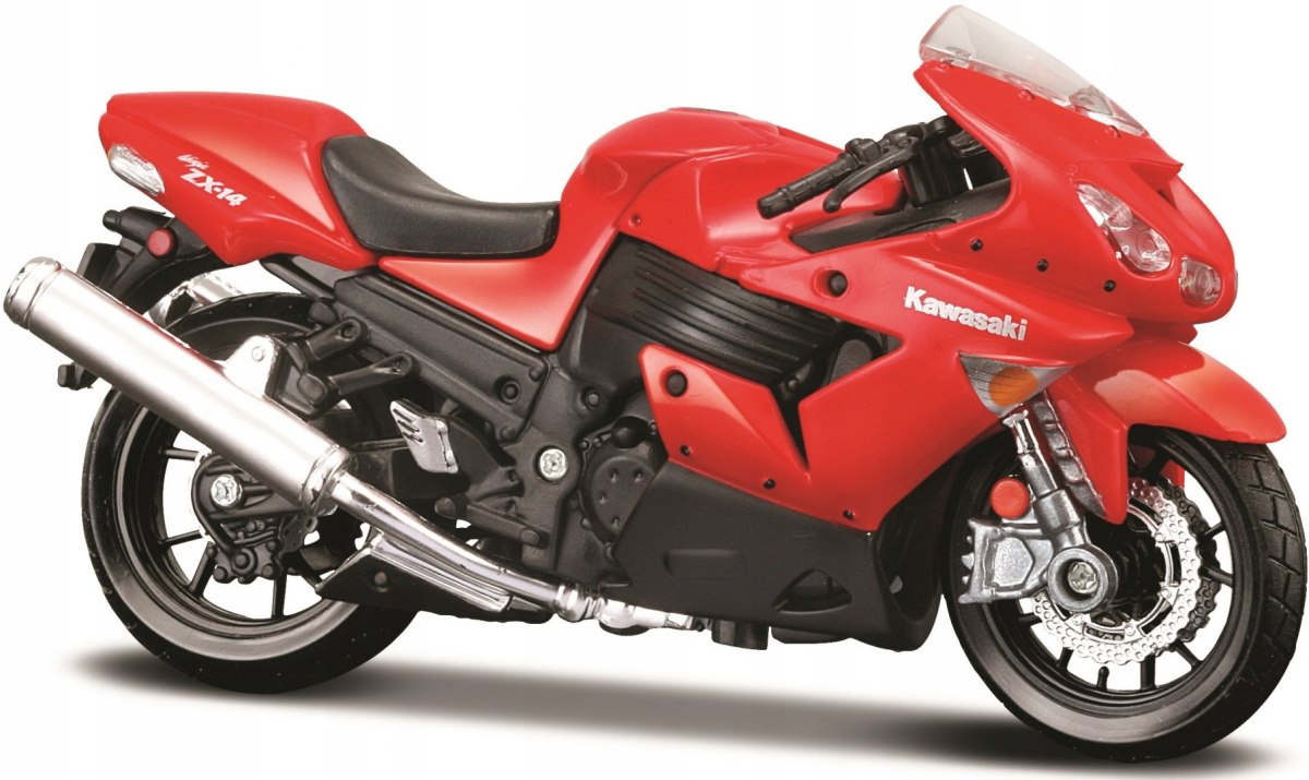 KAWASAKI Ninja ZX 14R motorcycle model 1:18 Maisto