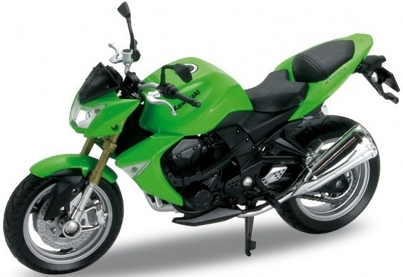 KAWASAKI Z1000 2007 model motorcycle 1:18 Welly