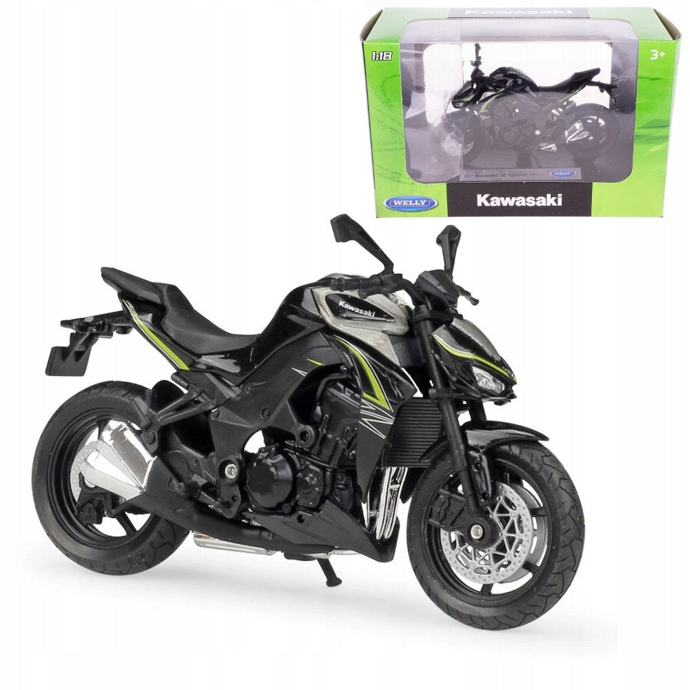 KAWASAKI Z1000 R 1:18 SCALE MOTORCYCLE MODEL WELLY