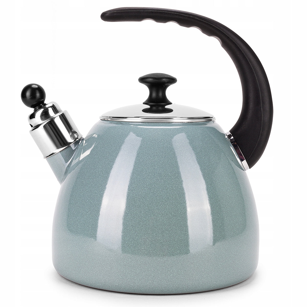 KETTLE TRADITIONAL ENAMELLED GAS INDUCTION KAMILLE steel green 2,5 L Manufacturer code KM1040A
