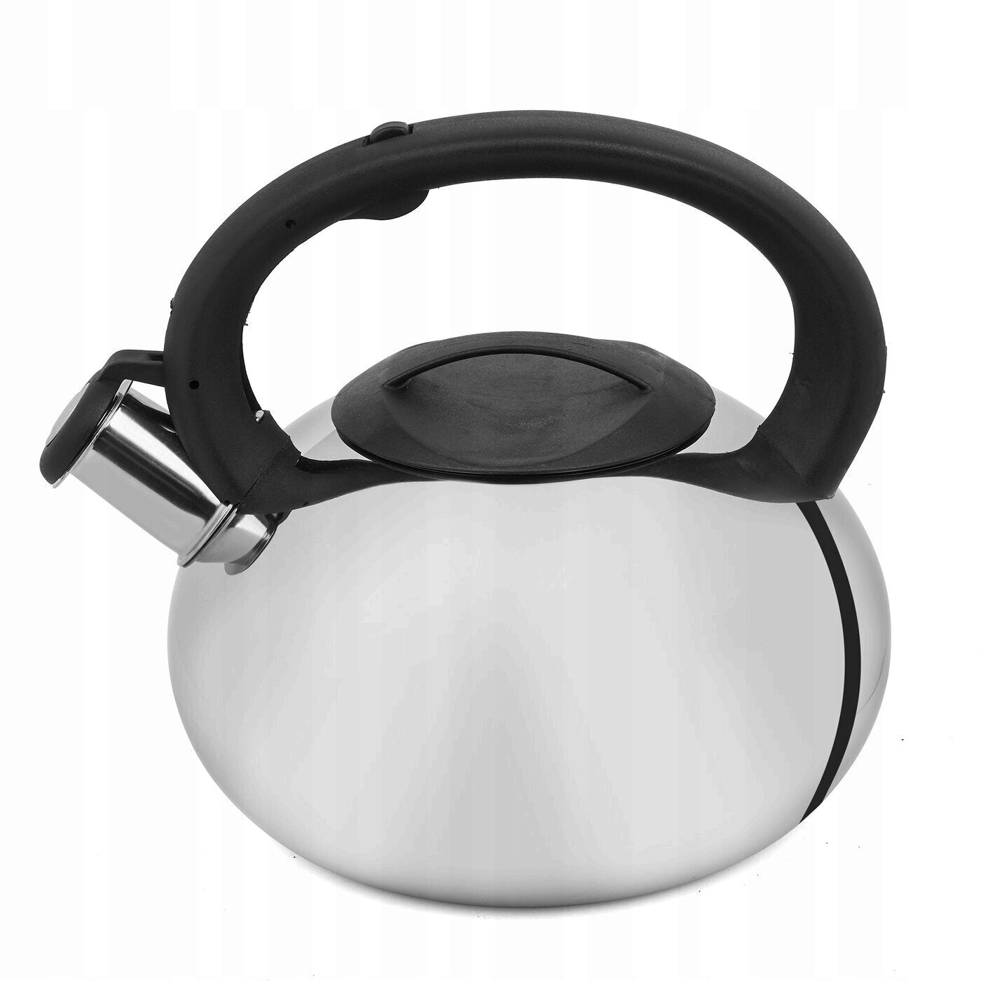 KETTLE WITH GAS WHISTLE INDUCTION Traditional Steel Tadar Vita 2,5L Brand Tadar