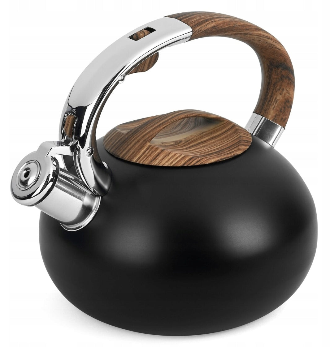 KETTLE WITH WHISTLE TRADITIONAL INDUCTION GAS STAINLESS STEEL 2.5l Packaging status original