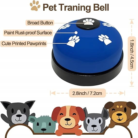 KEXIAVA Dog Bell 2 Pcs Training Door Learning to Go Out Packaging status original