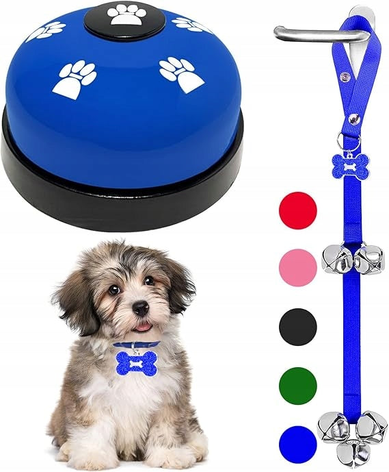 KEXIAVA Dog Bell 2 Pcs Training Door Learning to Go Out