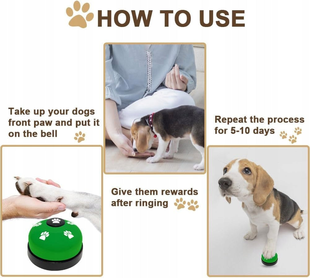 KEXIAVA Dog Bell Training Doorbell Learning to Go Out 2 PCS Manufacturer code 22775