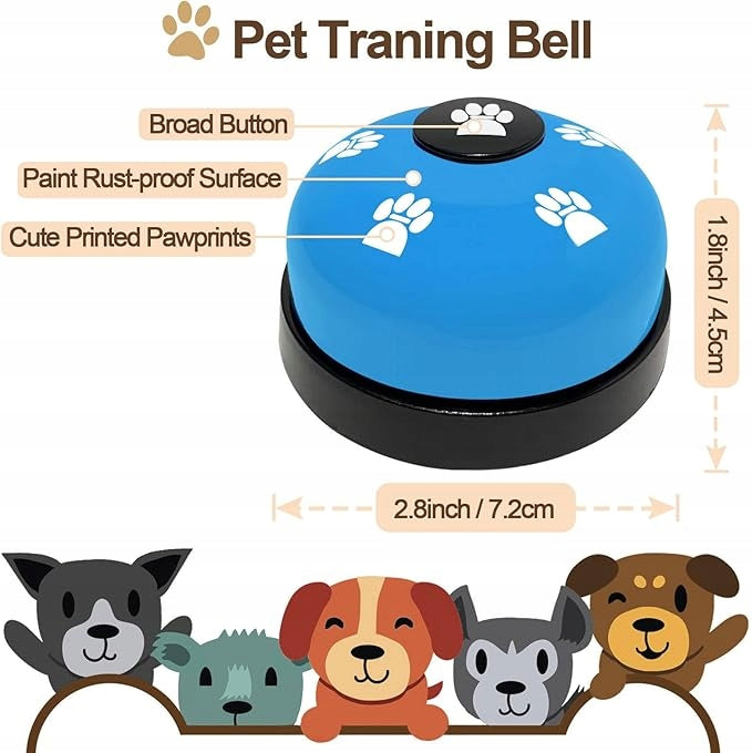 KEXIAVA Dog Bell Training Doorbell Learning to Go Out 2 PCS Packaging status original