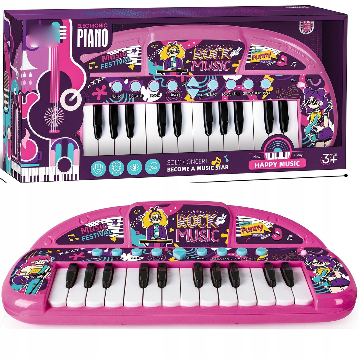 KEYBOARD ORGAN PIANO ORGANS FOR CHILDREN EDUCATIONAL INTERACTIVE SOUNDS