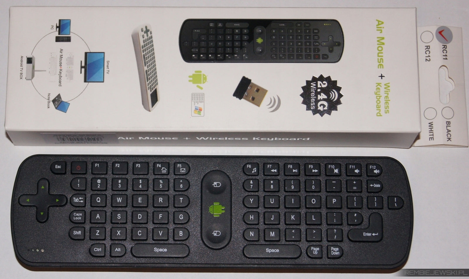 KEYBOARD SMART + AIR MOUSE RC11