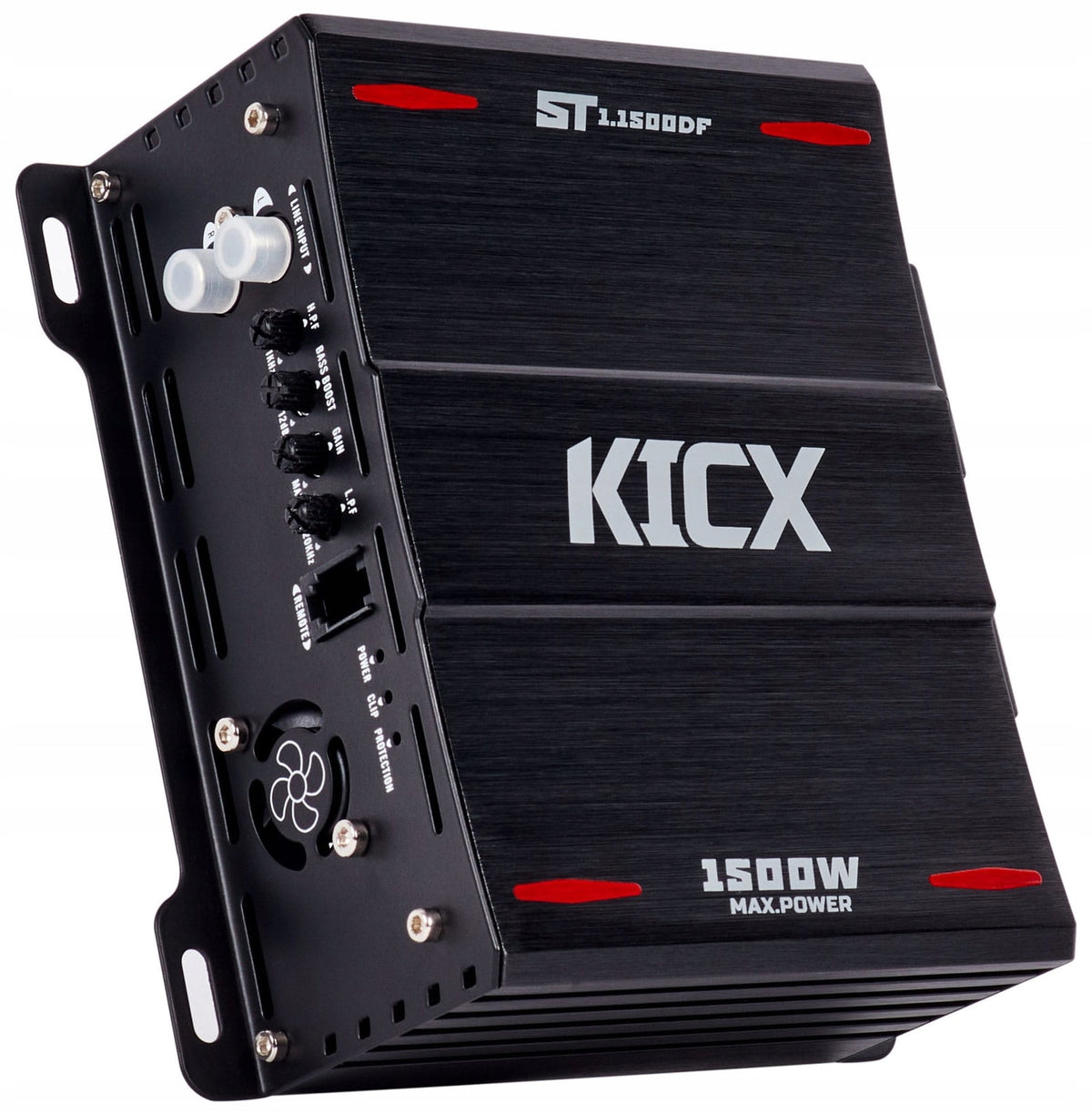 KICX ST-1.1500DF 1-Channel Monoblock Amplifier 650/1050/1500W RMS Remote Control