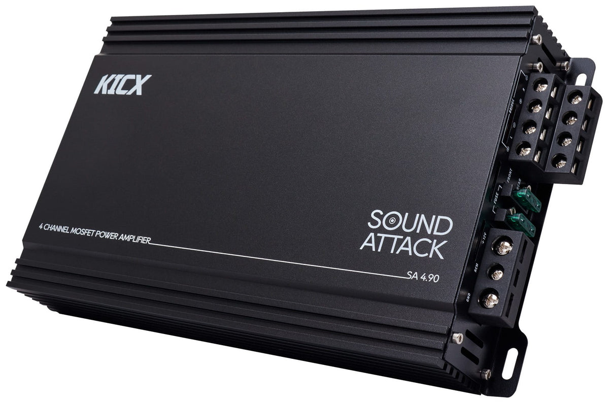 KICX Sound Attack 4.90 Car Amplifier 4x90/130W 2x260W