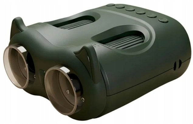 KIDLUPE BINOCULARS WITH MICROSCOPE FOR CHILDREN 2IN1 EDUCATIONAL TOY Green