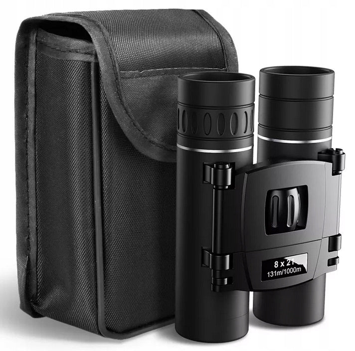 KIDS BINOCULARS 8x21 DAY NIGHT GLASS OPTICS + CASE Brand enido